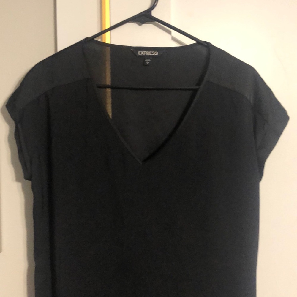 Worn Express short sleeved top size large